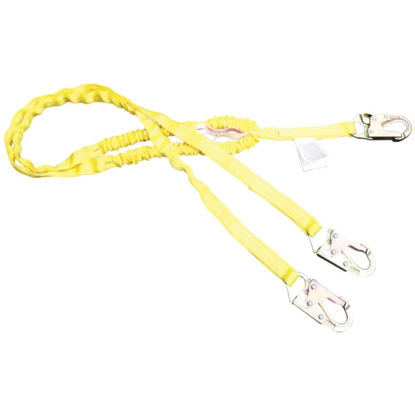 420A - Dual Leg Shock Absorbing Lanyard