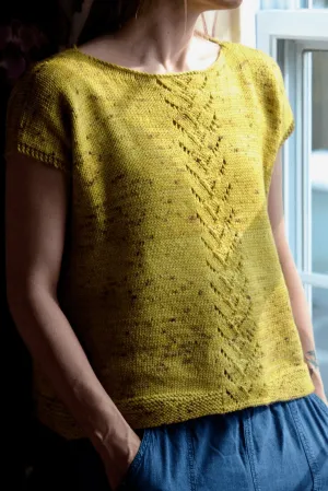 Andrea's Tee Free Knitting Pattern