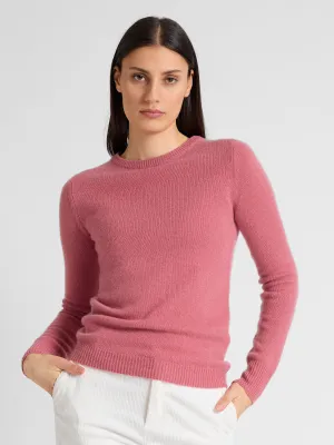 Cashmere sweater "Saga" - pink berry