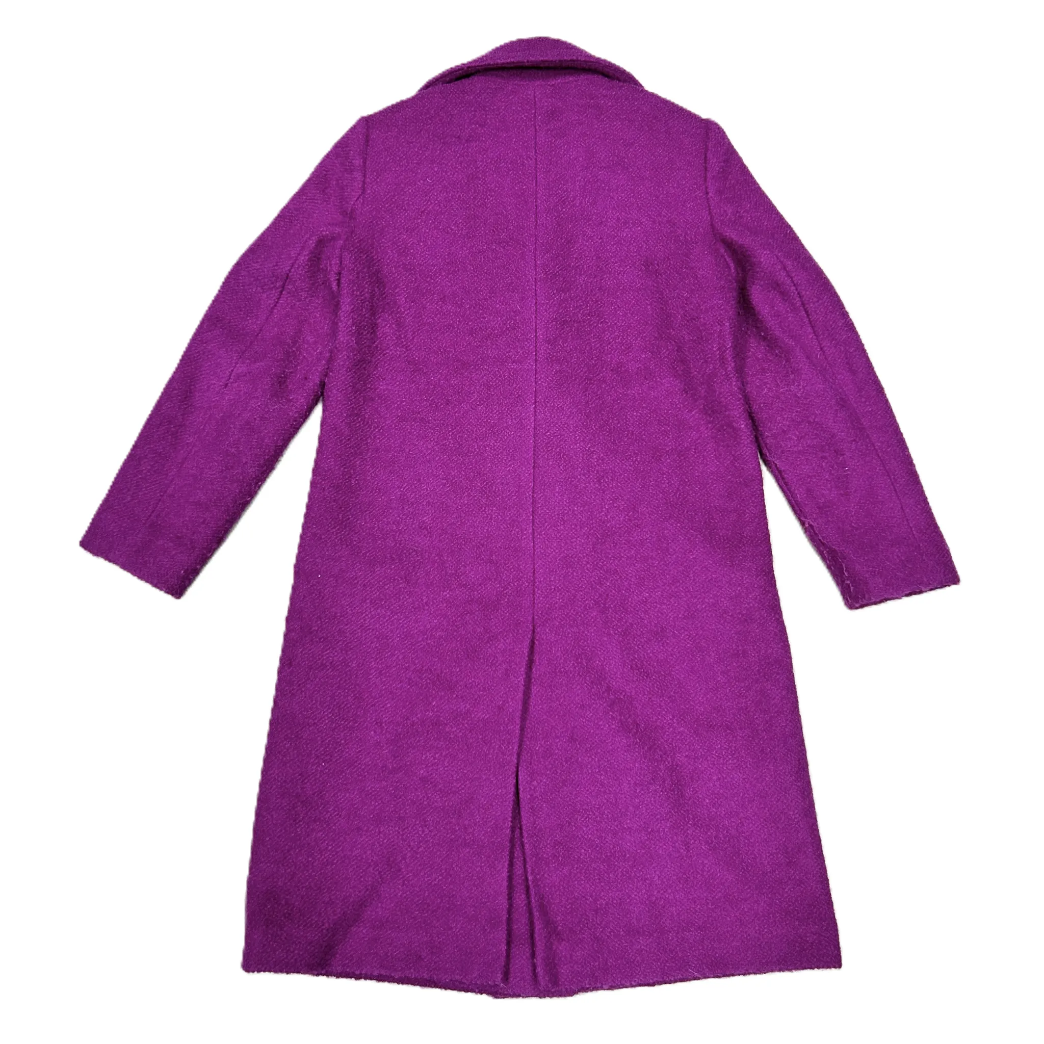 Coat Peacoat By Ann Taylor In Purple, Size: XSp