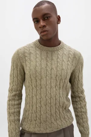 Donegal Cable Knit Jumper