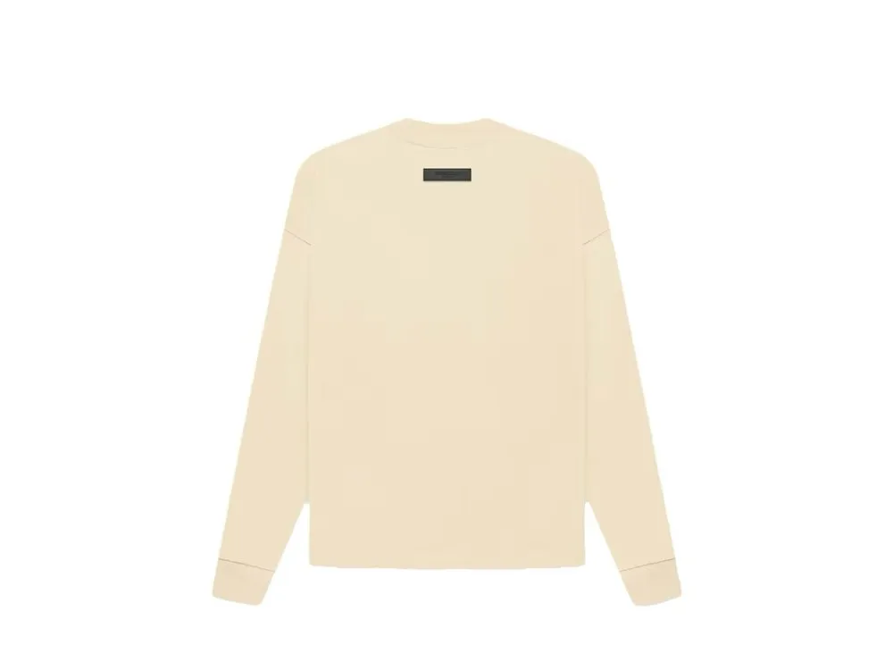 Fear of God Essentials Long Sleeve T-shirt Egg Shell