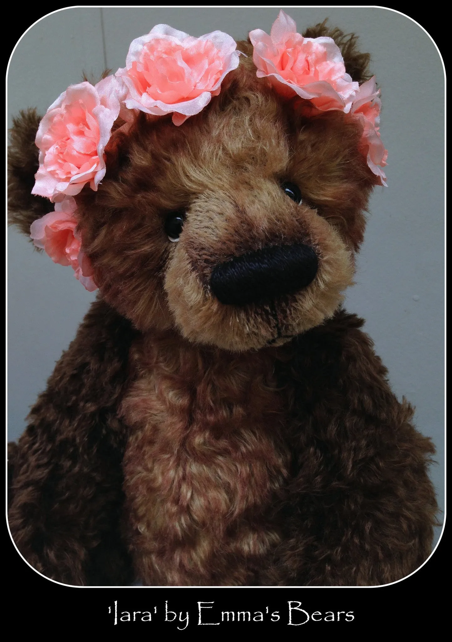 Iara - 18IN large kid mohair bear by Emmas Bears - OOAK