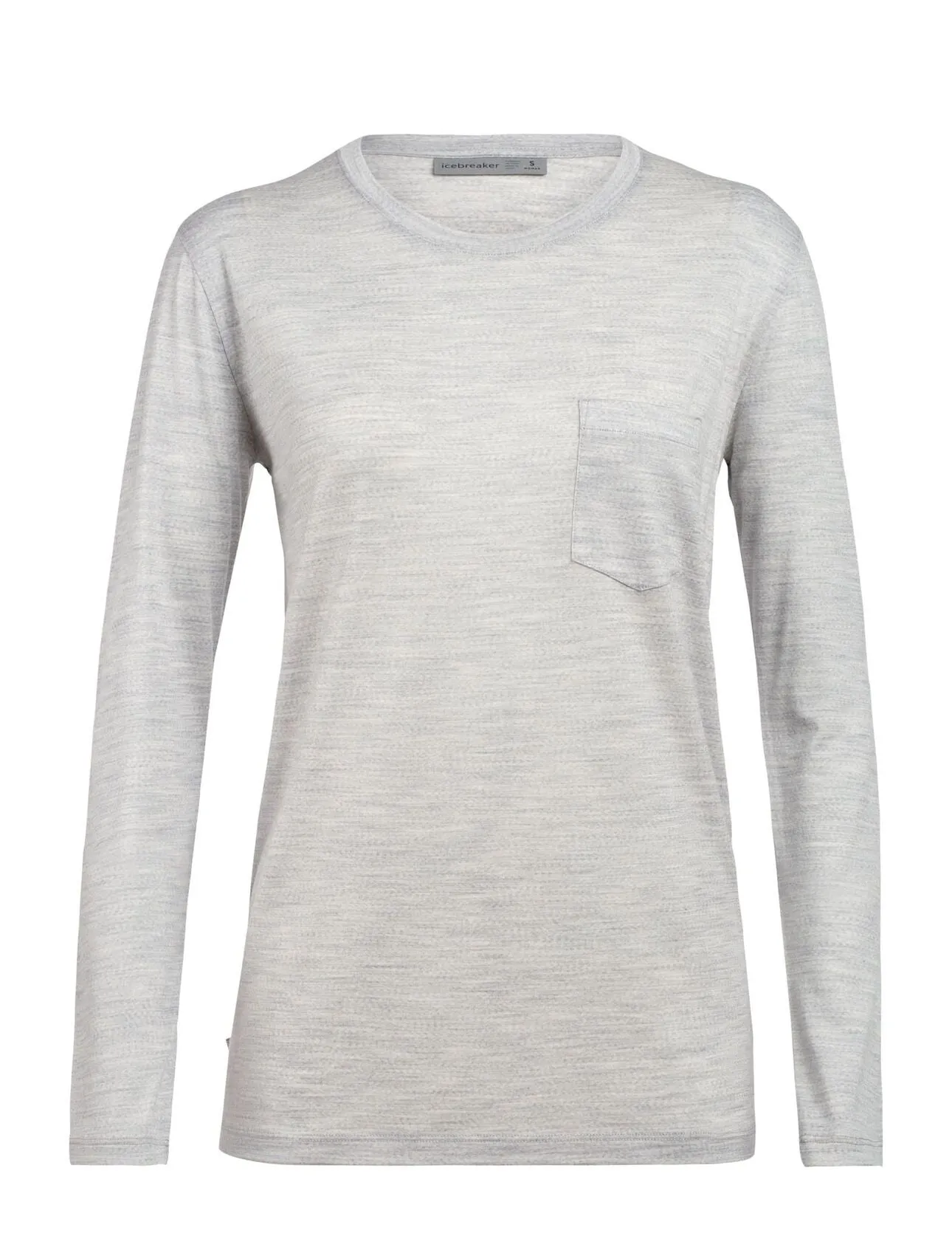 Icebreaker Ravyn Long Sleeve Pocket Crewe - Women's