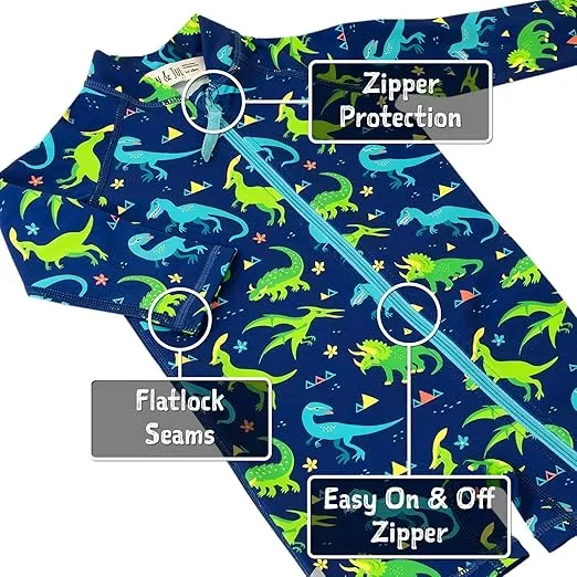 Jan&Jul - Dinoland - Kids One Piece UV Swimsuit