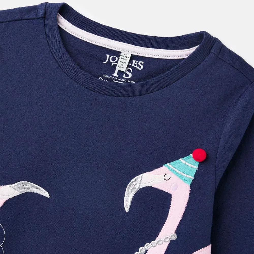 Joules Girls Ava Long Sleeve T-Shirt