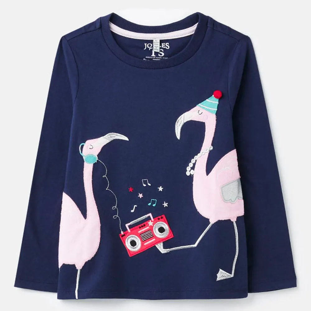 Joules Girls Ava Long Sleeve T-Shirt