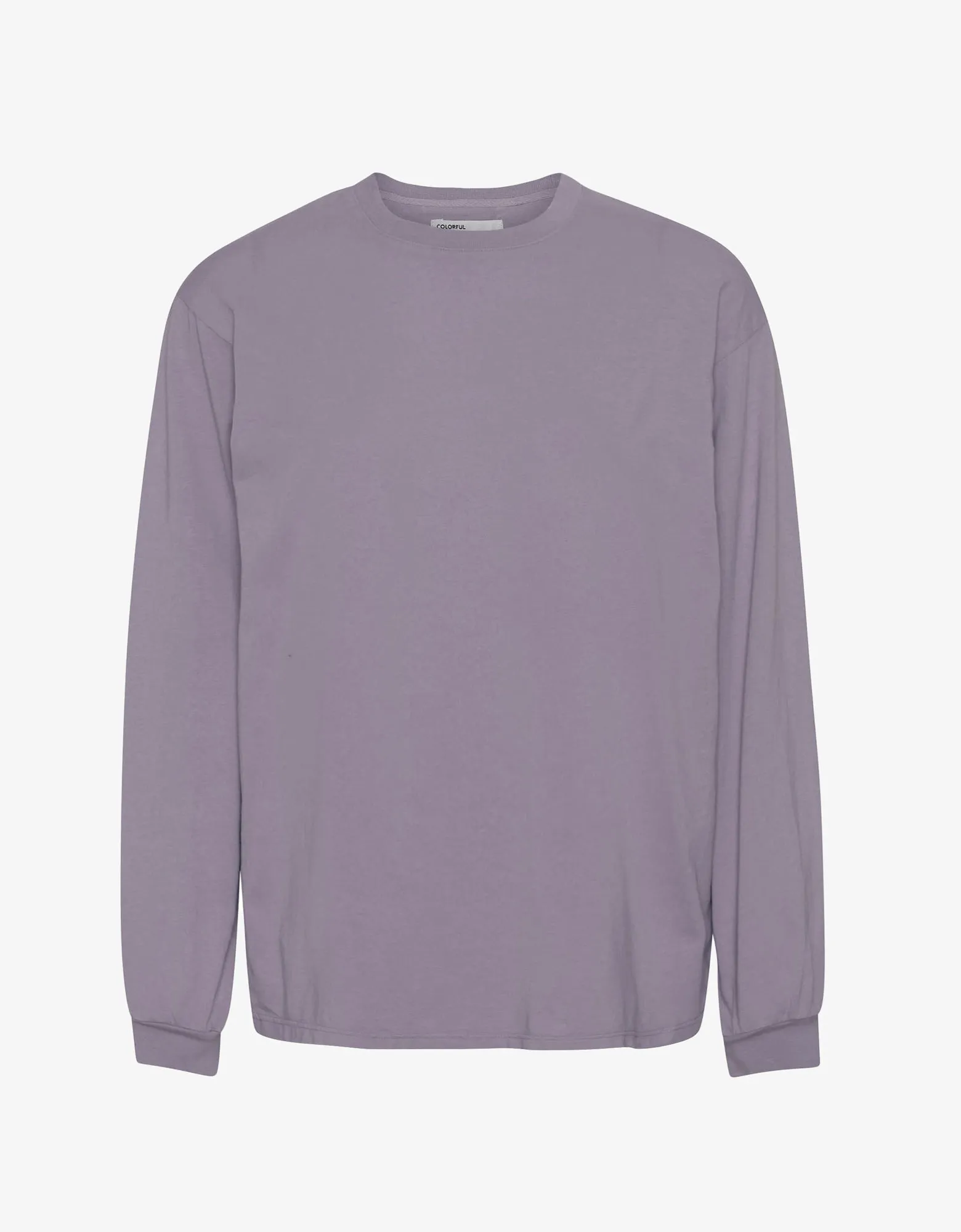 Oversized Organic LS T-shirt - Purple Haze