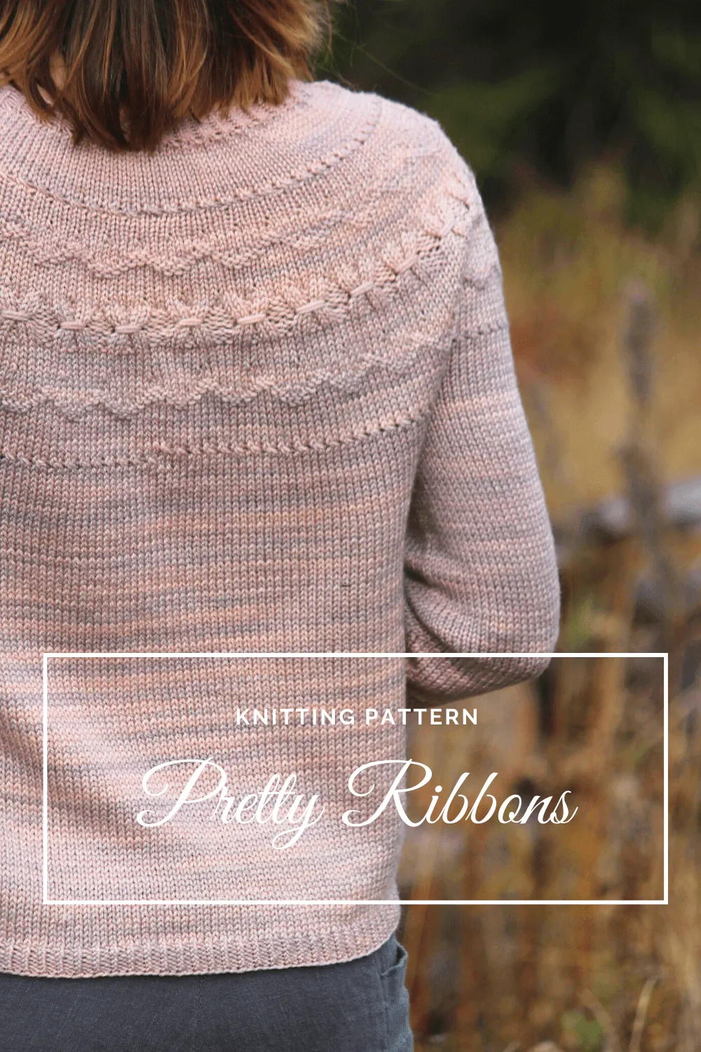 Pretty Ribbons Pullover | Knitting Pattern