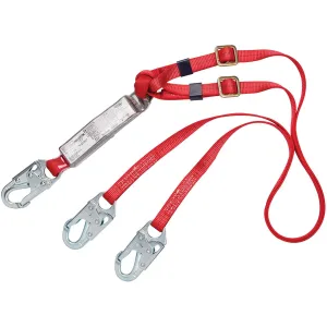 PROTECTA PRO Pack Adjust. 100% Tie-Off Shock Absorbing Lanyard