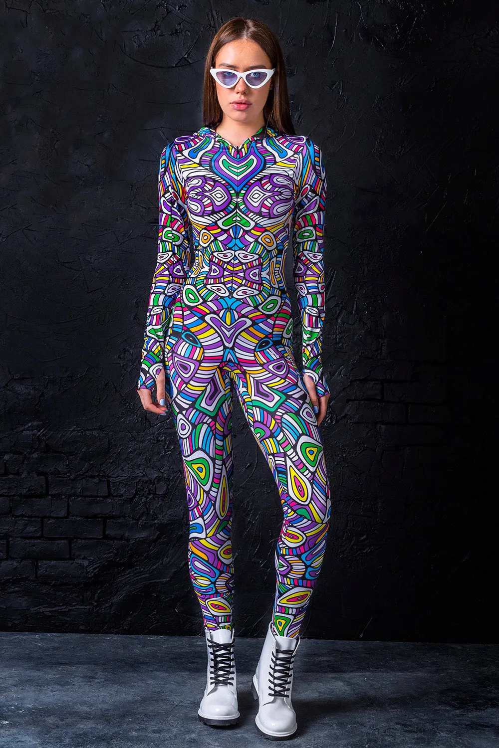 Psy Mosaic Fit Onesie