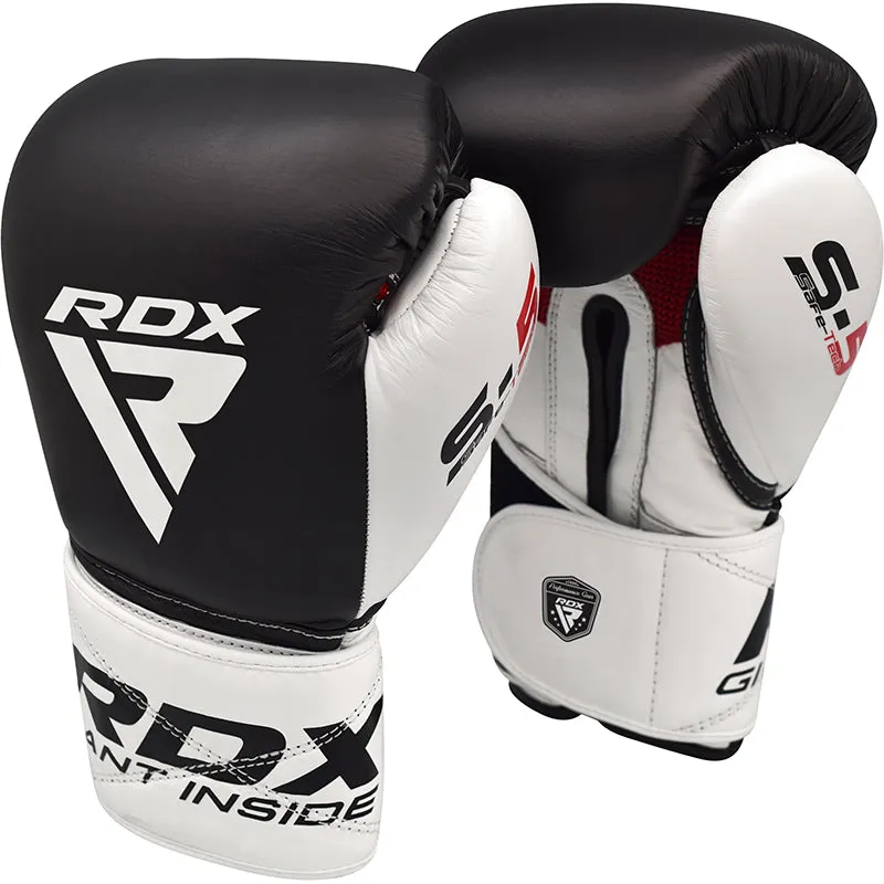 RDX S5 Leather Boxing Sparring Gloves