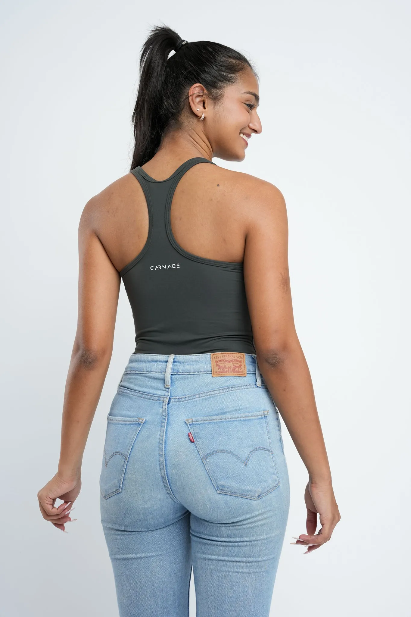 Refined Racer Back Bodysuit