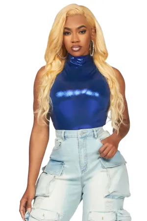 She Snatched Royal Blue Bodysuit