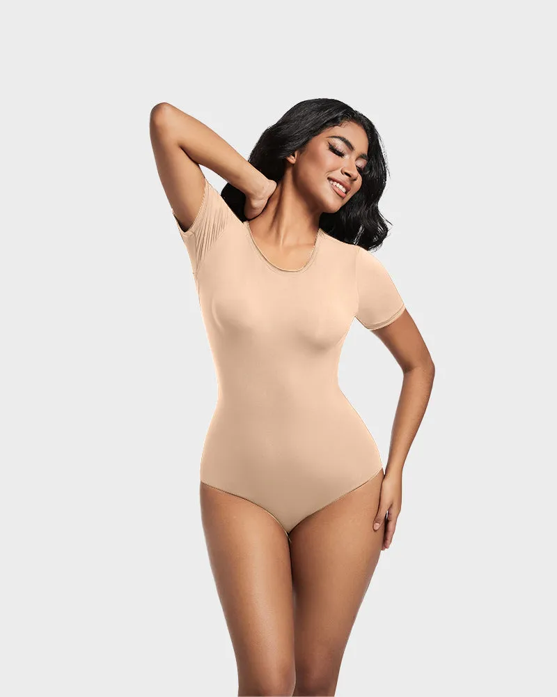 SheCurve®Comfy Sculpt Round Neck T-Shirt Bodysuit