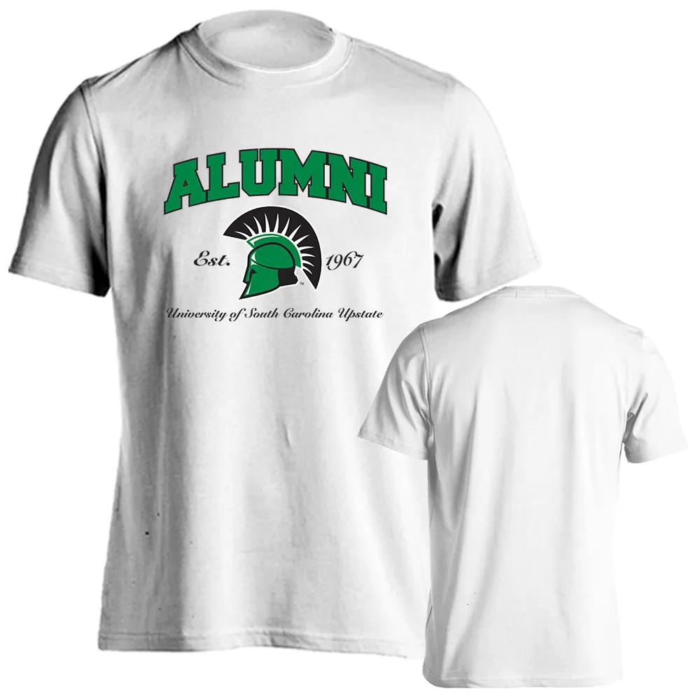 South Carolina Upstate Spartans Alum Alumni Logo Tee Short Sleeve T-Shirt