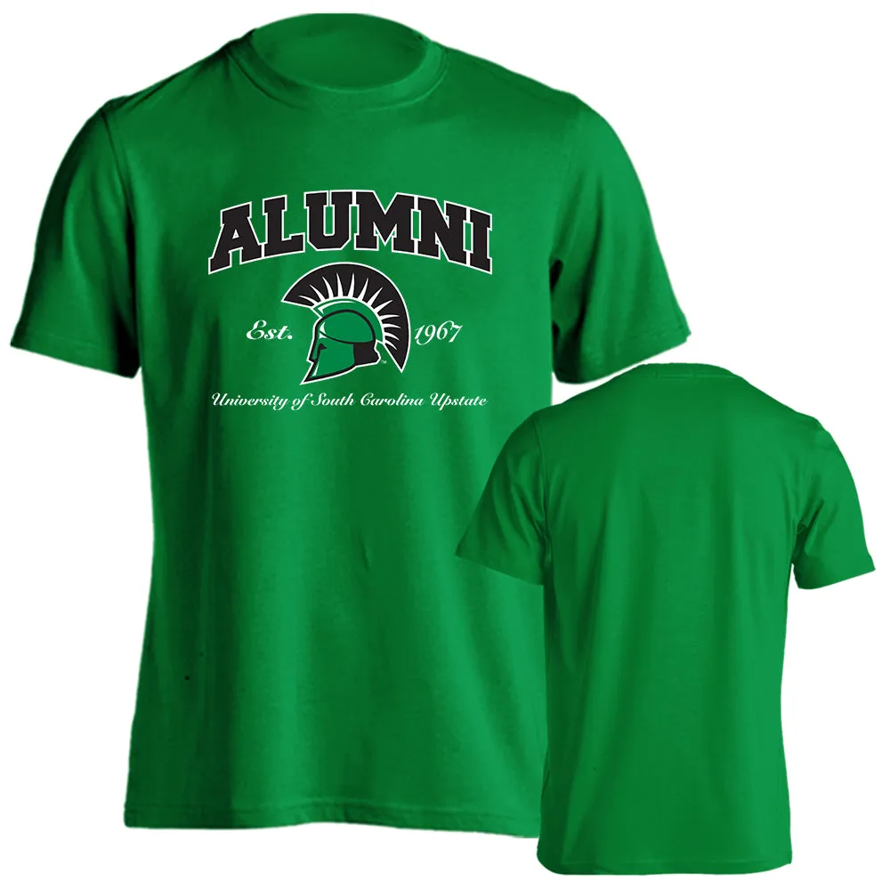 South Carolina Upstate Spartans Alum Alumni Logo Tee Short Sleeve T-Shirt