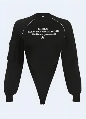 Techwear Longsleeve Bodysuit