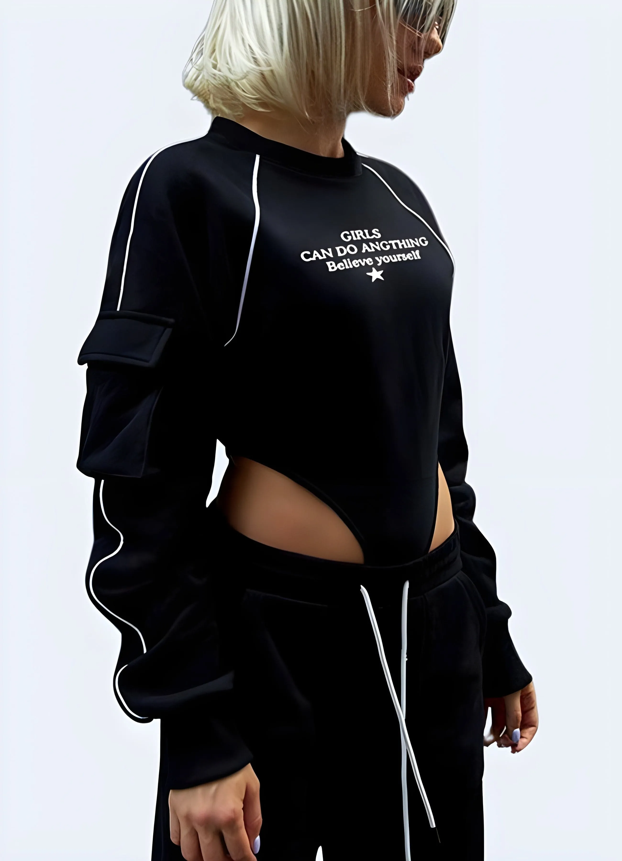 Techwear Longsleeve Bodysuit