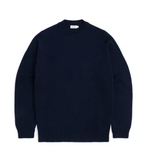 Trunk Dover Cashmere Crew Neck Sweater: Navy